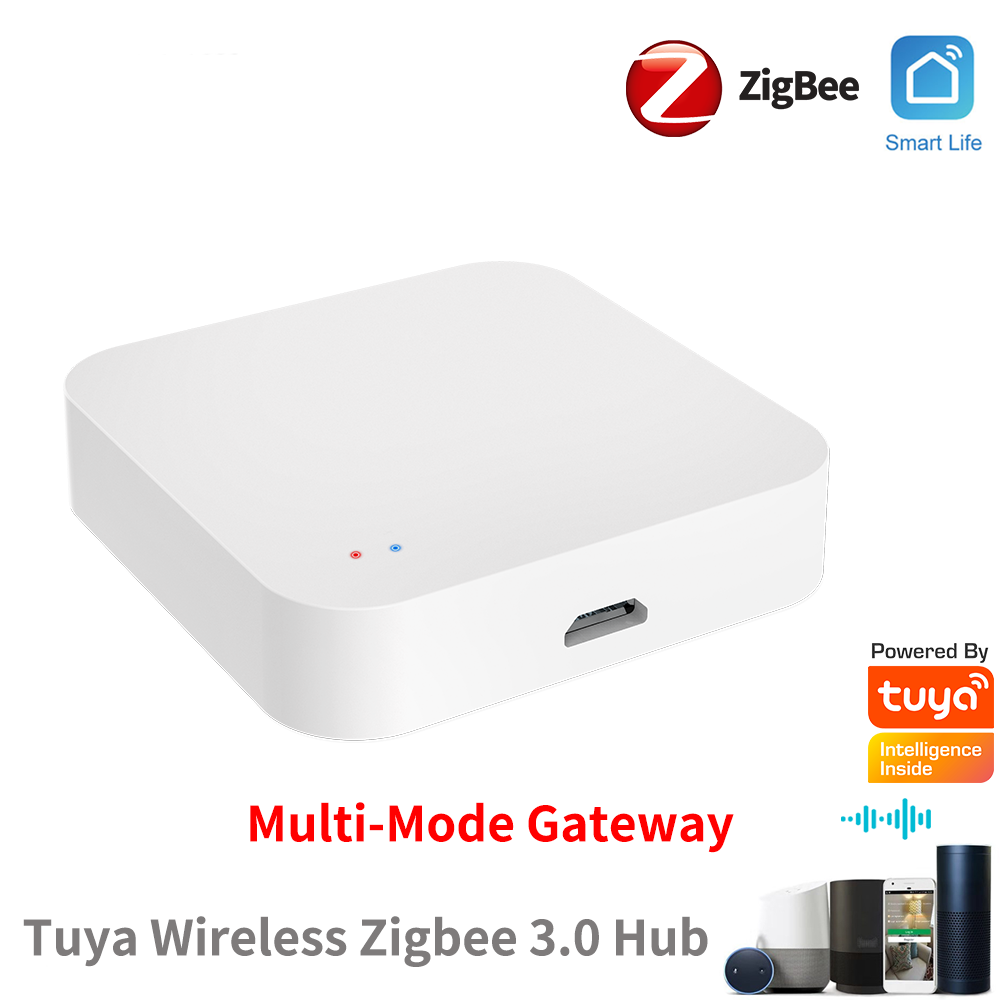 Smart Home Automation Diy - Tuya Zigbee Wireless Hub Gateway For