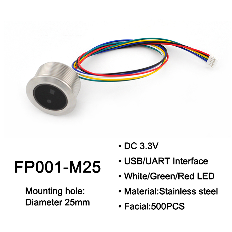 FP001-M25 DC3.3V 500 Face Capa - đánh giá và giá Home Automation Arduino