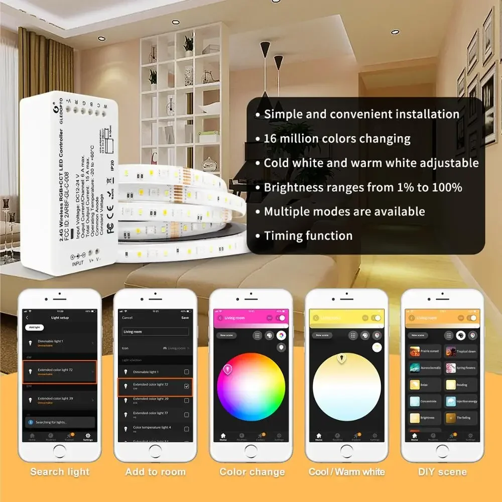 GLEDOPTO Zigbee3.0 RGB+CCT RGB - đánh giá và giá Zigbee Coordinator Stick