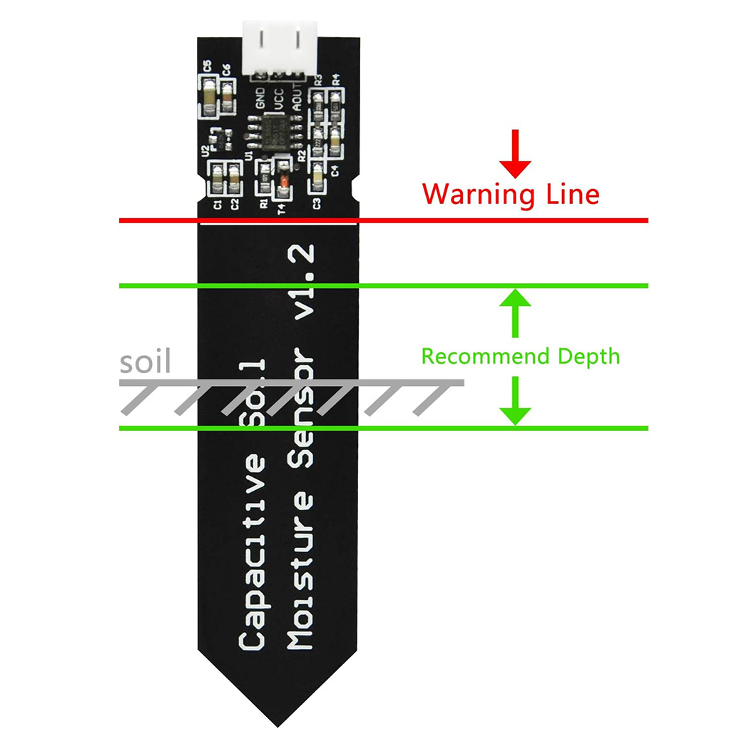 Capacitive Soil Moisture Senso - đánh giá và giá Home Automation Arduino