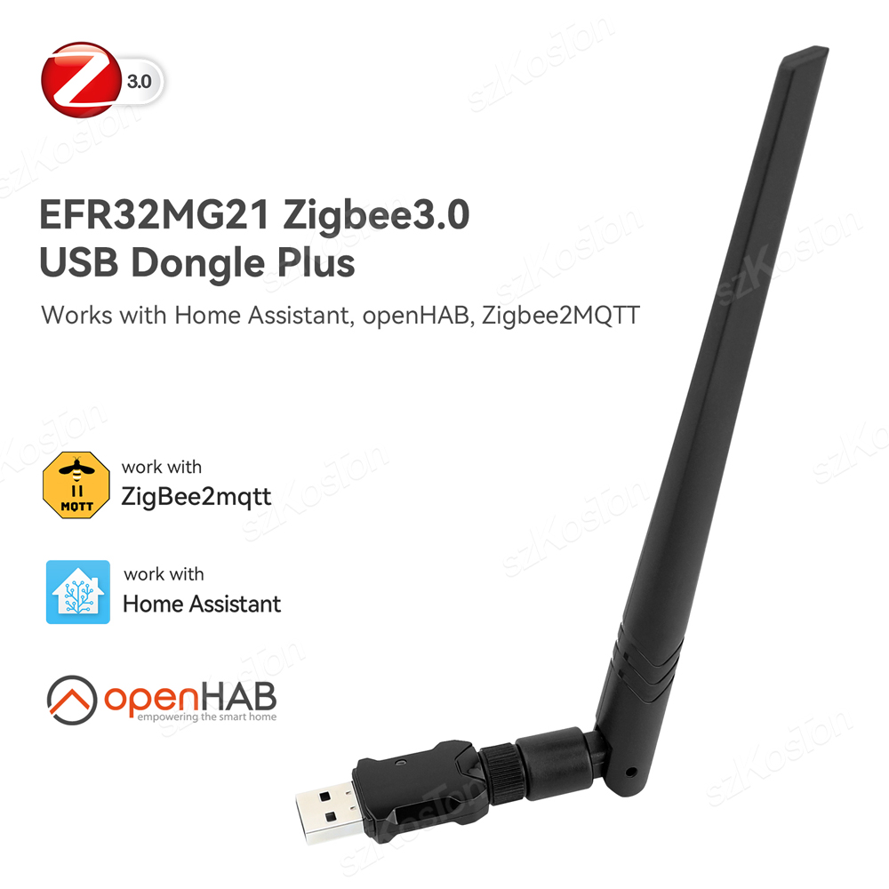 ZigBee 3.0 USB Dongle Plus-E U - đánh giá và giá Zigbee Coordinator Stick
