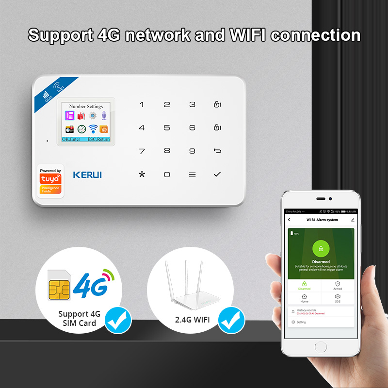 KERUI Security Alarm System Ki - đánh giá và giá Smart Home Automation Diy