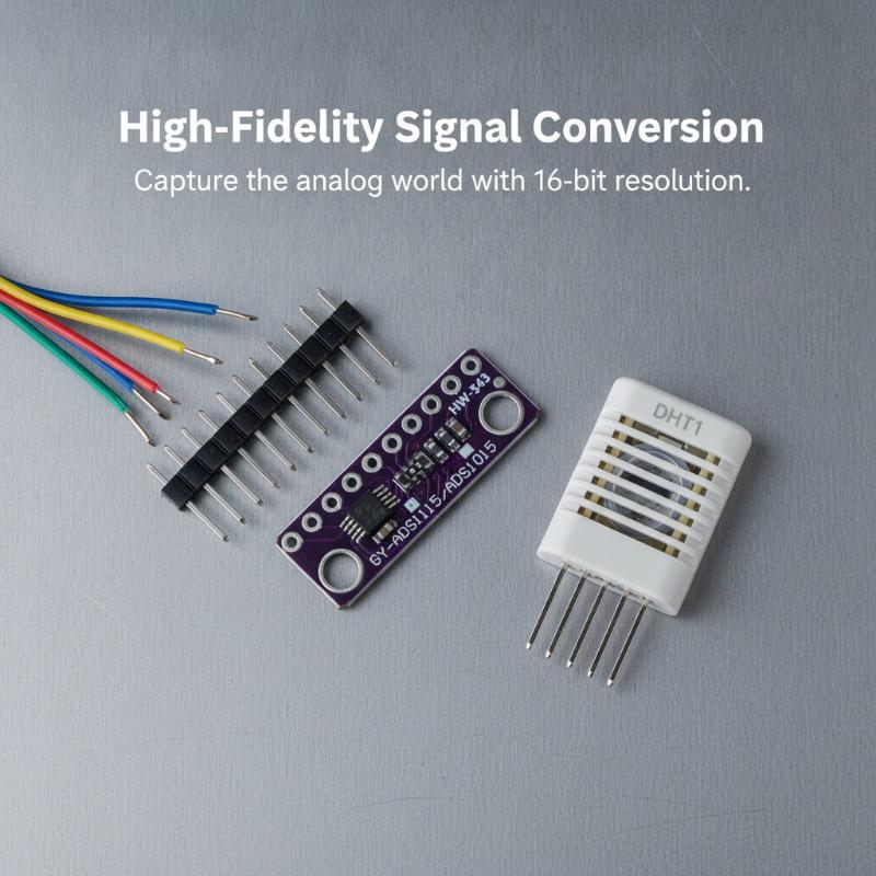 ADS1115 Adjustable Gain 16Bit  - đánh giá và giá Home Automation Systems Diy